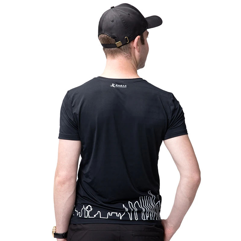 

DAY WOLF Outdoor Quick Drying Casual Short Sleeve Breathable Camping Light Mountaineering Solo Exercise Fitness