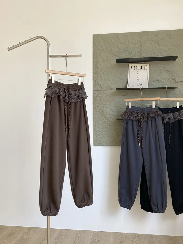 Уличная одежда для бега женские модные японские спортивные штаны Pantalon Femme