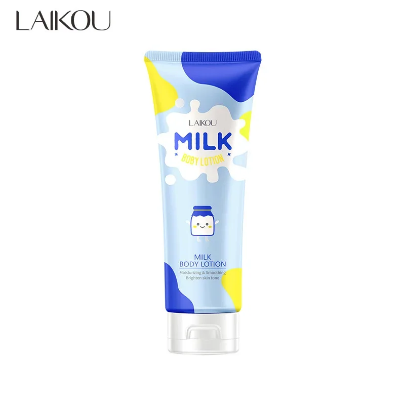 

Лосьон для тела LAIKOU, отбеливающий увлажняющий отбеливающий крем для темной кожи, натуральное коллагеновое молоко, быстрое Отбеливание тела, крем для ухода за кожей, молоко