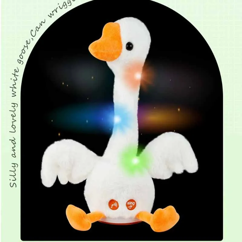 Креативная имитация большой белой гусиной маленькой желтой утки искусственная