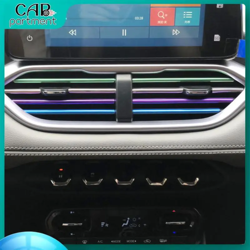 

Прочная Автомобильная декоративная лента Tuyere, универсальная Abs высокояркая Гальваническая Зажимная лента, практичная портативная сетчатая Зажимная лента