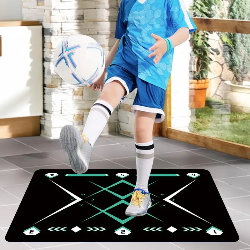 Футбольный тренировочный коврик складные L-образные коврики для упражнений