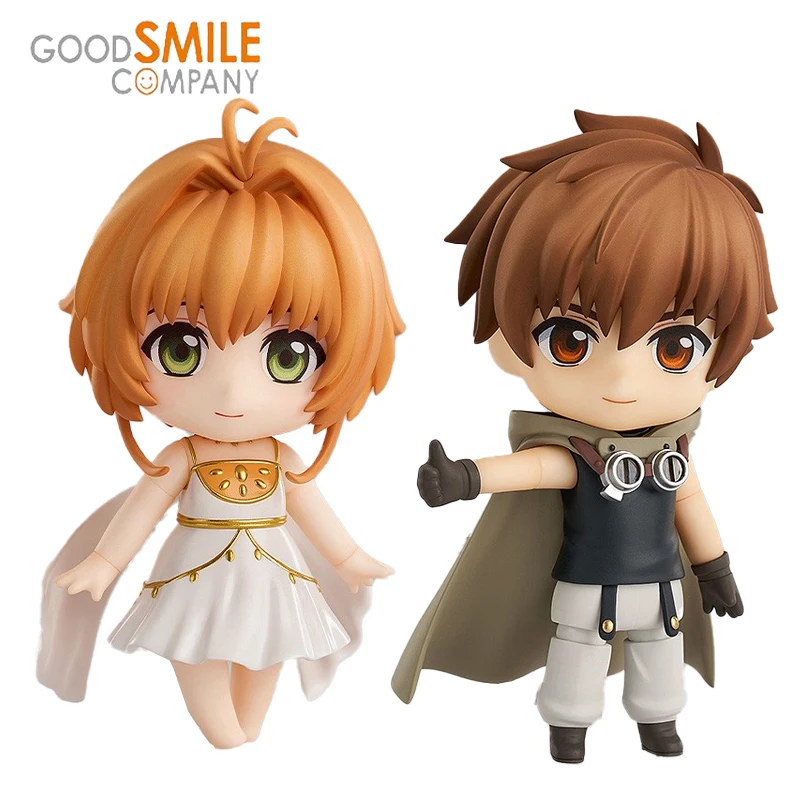 

Фигурка героя мультфильма «Хорошая Улыбка», Kinomoto Sakura 2152 Li Syaoran 2153 Nendoroid ГСК аниме-карточка Captor Sakura, фигурка героя из ПВХ, игрушка-кукла