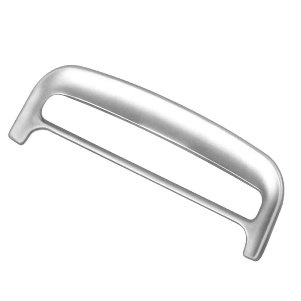 

Car Matte Silver Center Console Water Cup Holder Decoration Cover Trim Stickers for Toyota AQUA 2021 2022 RHD