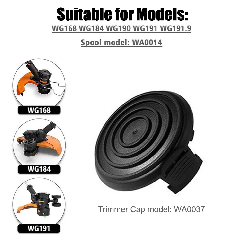 4 шт. крышка крышки катушки WA0037 Сменные для Worx WG184 WG168 WG190 WG191 фототриммеры удаления