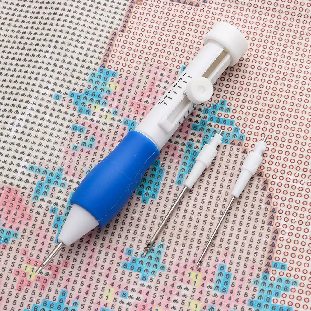 Craft Tools Sewing Accessories Punch Needle Diy Embroidery Pen Set Threaders
