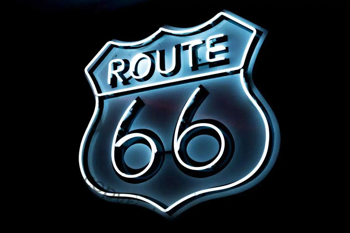 

Неоновая вывеска Route 66, металлическая жестяная вывеска, оловянные пластины, Настенный декор, украшение комнаты, неоновая вывеска для дома, к...