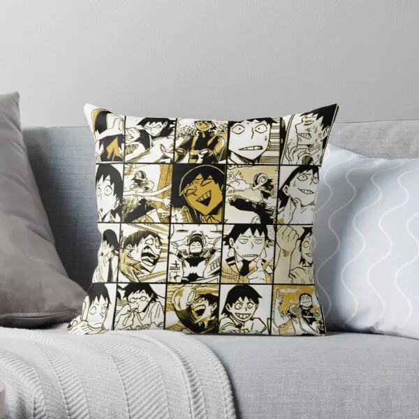 

Sero Collage Color Version Printing Throw Pillow Cover Square Sofa Anime Bed Waist Soft Car Fashion Home Pillows not include