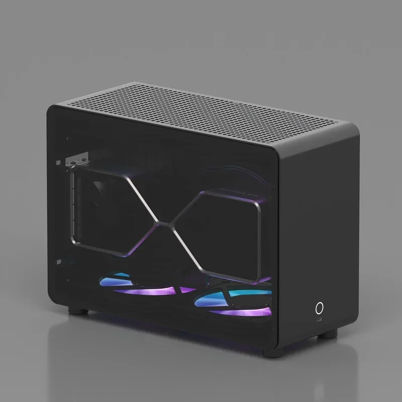 

Geek G1-Pro прозрачный корпус ITX с водяным охлаждением