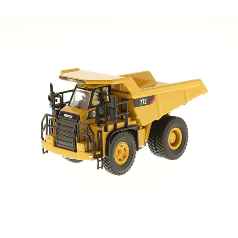 

DM Diecast 1:87 Scale CAT 772 Mine Dump Truck Alloy Dumper Engineering Vehicle Model Collection Souvenir Display 85261