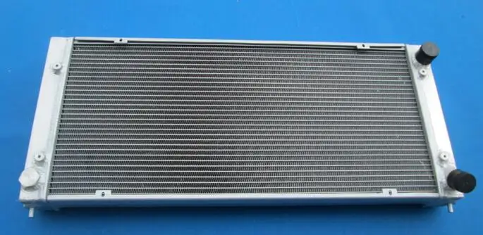 Для 1984-1992 VW GOLF GTI JETTA MK2 A2 1.6D/1 8/2 0 GAS NA 8V/16V W/AC Тип турбо алюминиевый радиатор + кожух