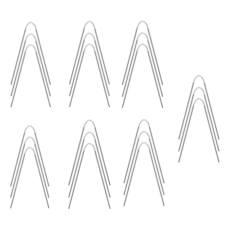 

3 шт., круговые спицы для вязания, металлические многофункциональные спицы