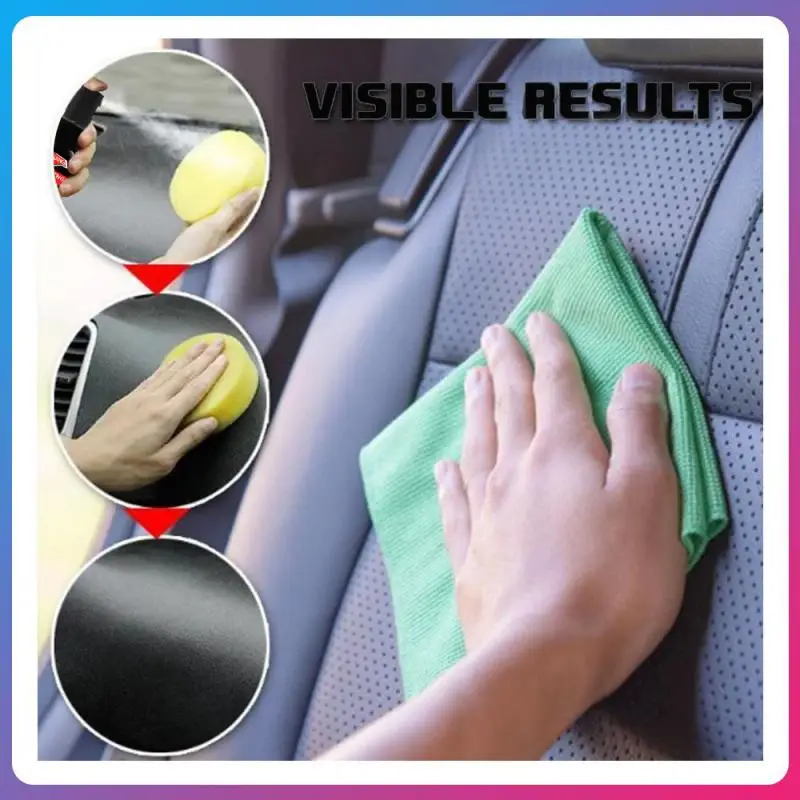 

30/50ml Easy To Use Car Crystal Wax Spray Wide Compatibility Nano Hydrophobic Liquid Leather Instrument Panel Retreading Agent
