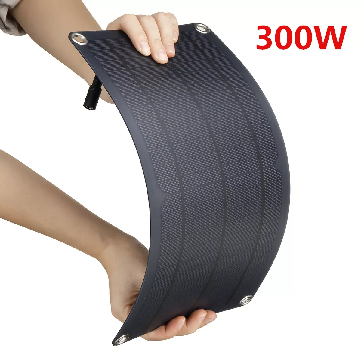 

2023New 300W Solar Panel Monocrystal Double USB Solar System Kit Complete Power Bank Solar Plate for Car Yacht RV Battery Charge