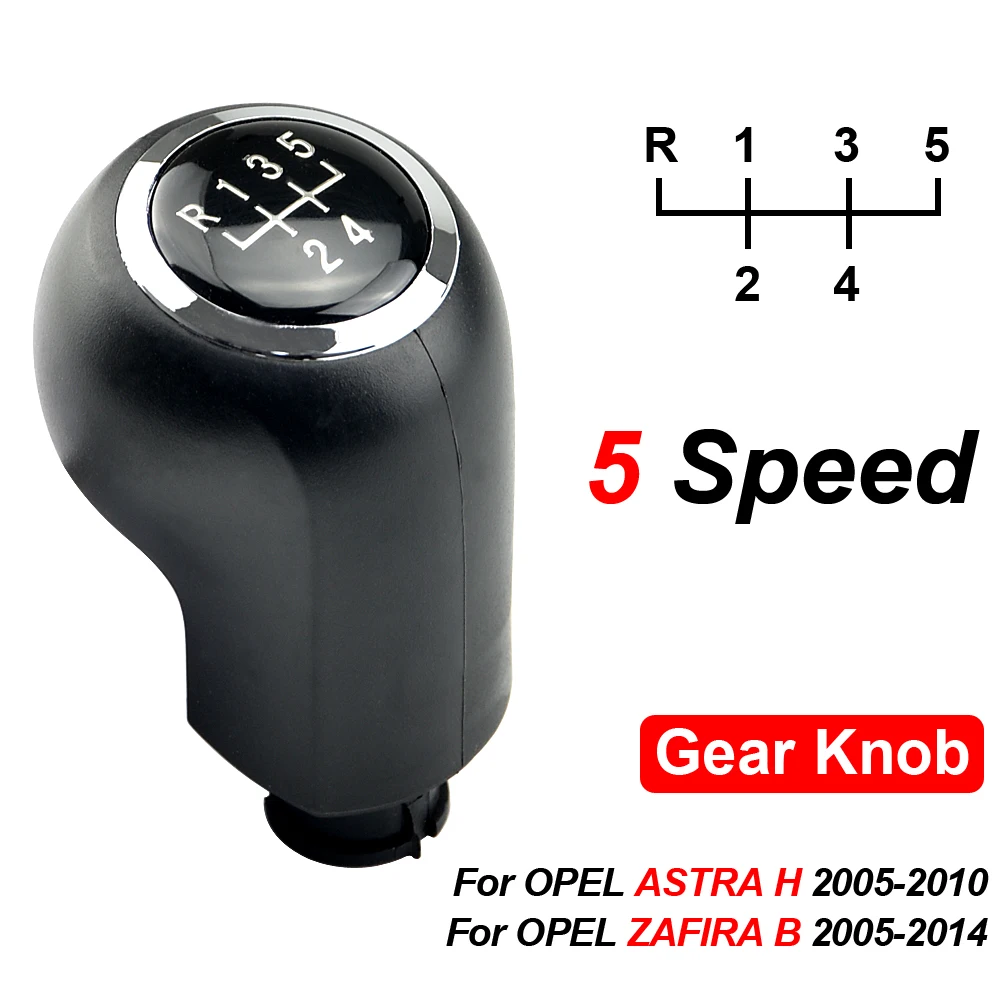 

Ручка рычага переключения передач для OPEL ASTRA H, 5/6 скоростей, кожаные запасные части