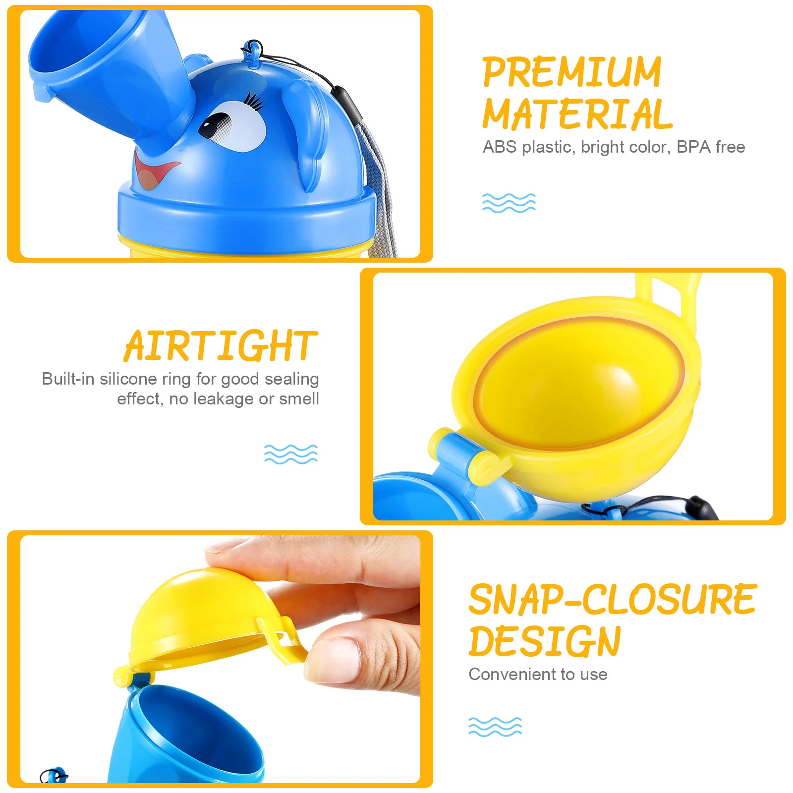 Портативный горшок-писсуар бутылка для детского мочи аварийный туалет детей