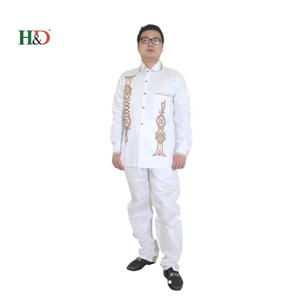 H &amp D африканская мужская одежда традиционная рубашка Анкара Дашики с вышивкой