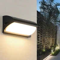 modern outdoor wall light garden courtyard aisle corridor lighting simple wall bracket light led waterproof wall sconce fixtures