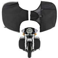 motorcycle soft lowers chaps leg warmer bag protection rider legs for road king glide electra street glide touring 1980 2019