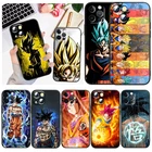 Чехол Goku с жемчугом дракона для Apple iPhone 13 12 Pro Max Mini 11 Pro XS Max X XR 6 7 8 Plus SE2020, черный чехол для телефона
