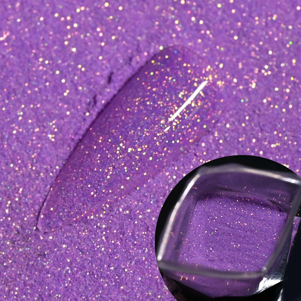 

10g (0.2mm 1/128) Epoxy Resin Holographic Glitter Filling Candy Dust Shiny Laser Pigment Powder Nail Art Decoation Accessorie #3
