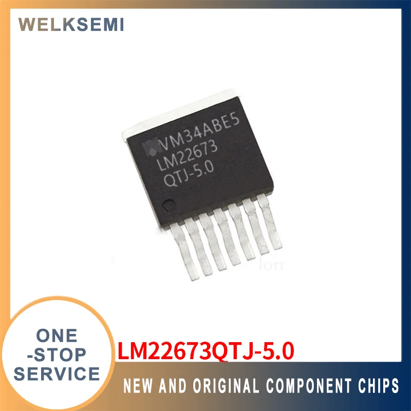 

LM22673QTJ-5.0 TO-263-7 DC-чип питания постоянного тока, новый оригинальный точечный универсальный заказ