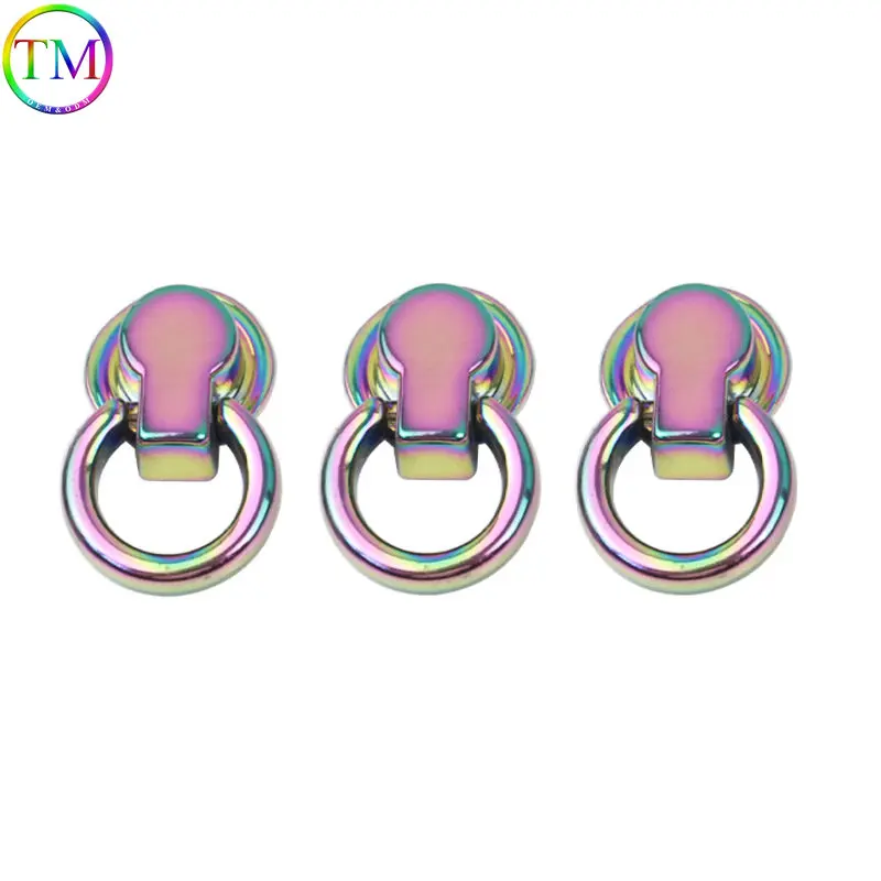 Rainbow Metal Buckles Bag Side Clip Arch Bridge Connector Hanger Hook Side For Bag Purse Belts Strap Diy Hardware Accessories
