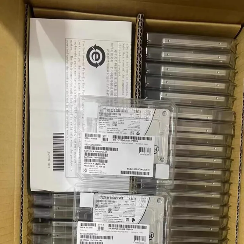 Фото Оригинальный новый твердотельный накопитель для Intel S4610 3.84T 960G 480G 2.5 SATA 3.0 Enterprise SSD №5