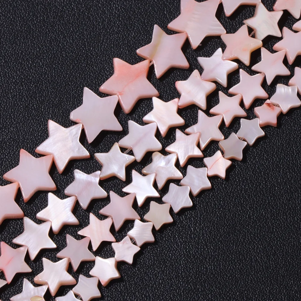 6 8 10 12mm Colorful Dyeing Flat Beas Shell Star Pearl Spacer Beads For Jewelry DIY Handmade Bracelet Necklace Accessori - купить по