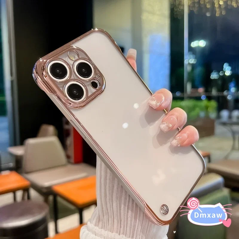 Прозрачная задняя крышка без рамки из акрила для Vivo V29E Y75 S10 V21S S9E Y73S Y200 V20 Pro V15 Z5X Nex 3