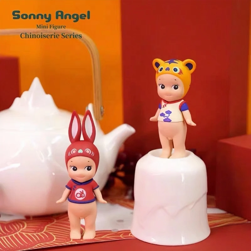 

Bland Box Sonny Angel Chinoiserie Series Kawaii Cute Doll Surprise Box Mini Figure Model Desk Decoration Ornament Girls Gift