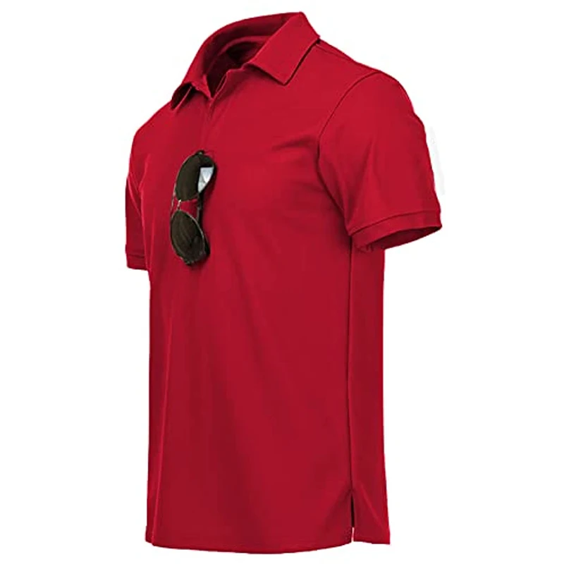 

Рубашка-поло ZITY мужская с коротким рукавом, Повседневная модная футболка свободного покроя, уличная одежда для походов и путешествий, лето