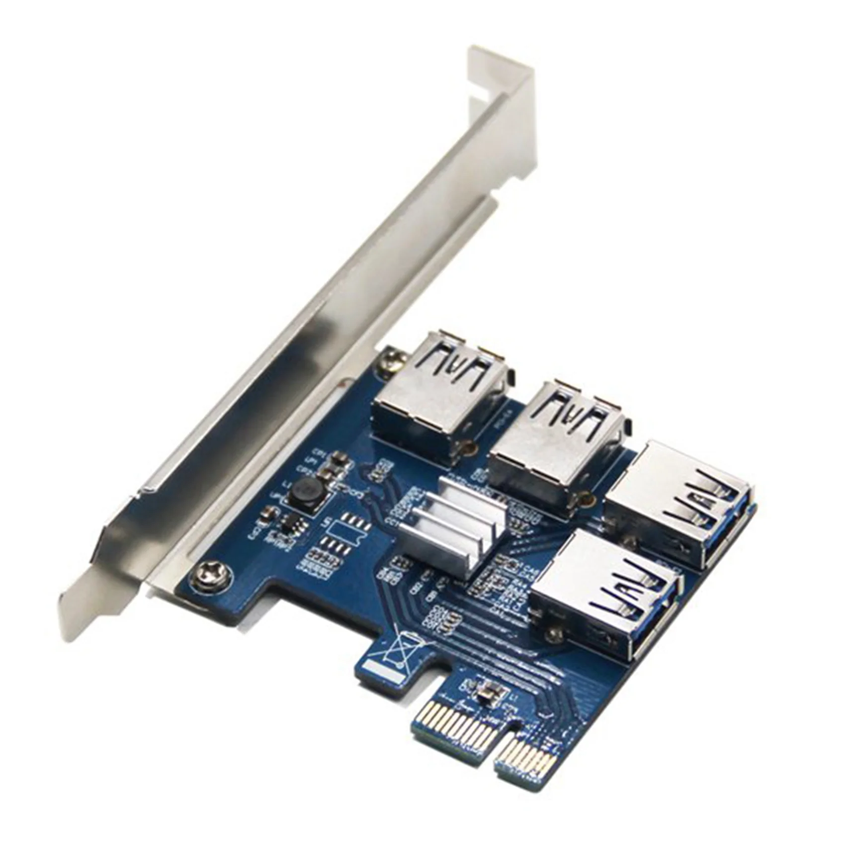 PCI-E Express 1X to 16X Riser 009S PLUS Card PCIE Adapter PCIe Slot Port Multiplier for BTC Bitcoin Miner Mining | Компьютеры и офис