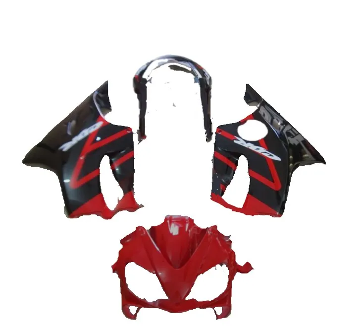 

black red For Honda CBR600 F4i 2004-2007 CBR 600F4i 04 05 06 07 Flame Customized Motorcycle Fairing Kit Injection molding