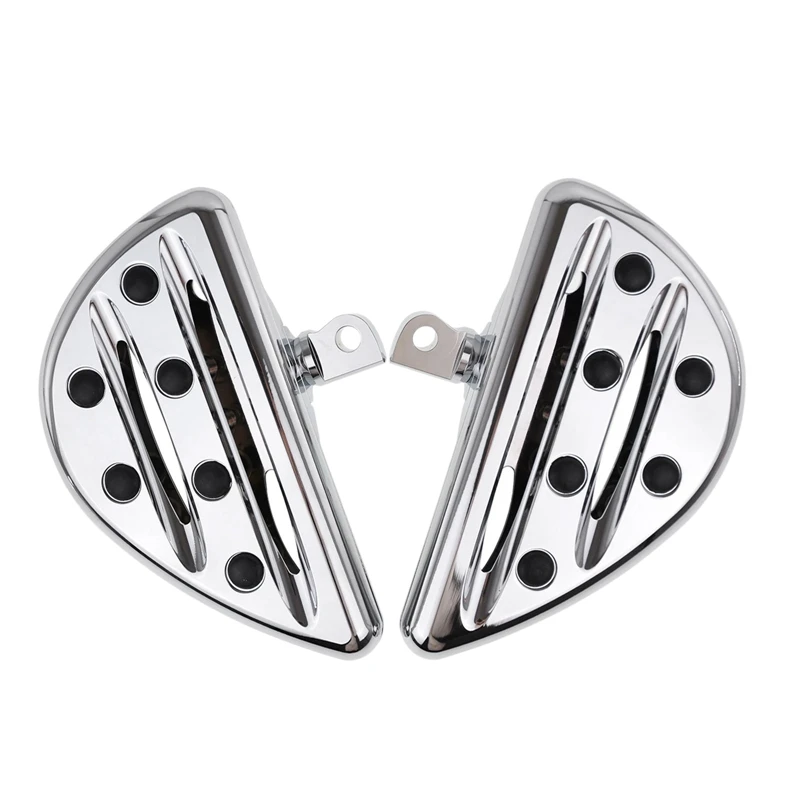 

Motorcycle Foot Pegs, Passenger Floorboard Pedal Footrest Pedal for 883 XL1200 X48 Silver