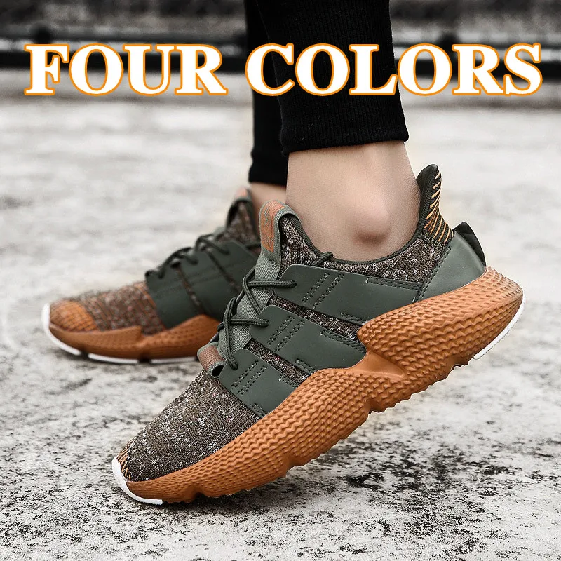

2022 Four Seasons New Fashion Trend All-match Men's Casual Running Shoes Non-slip Breathable Men's Sports Shoes YX81