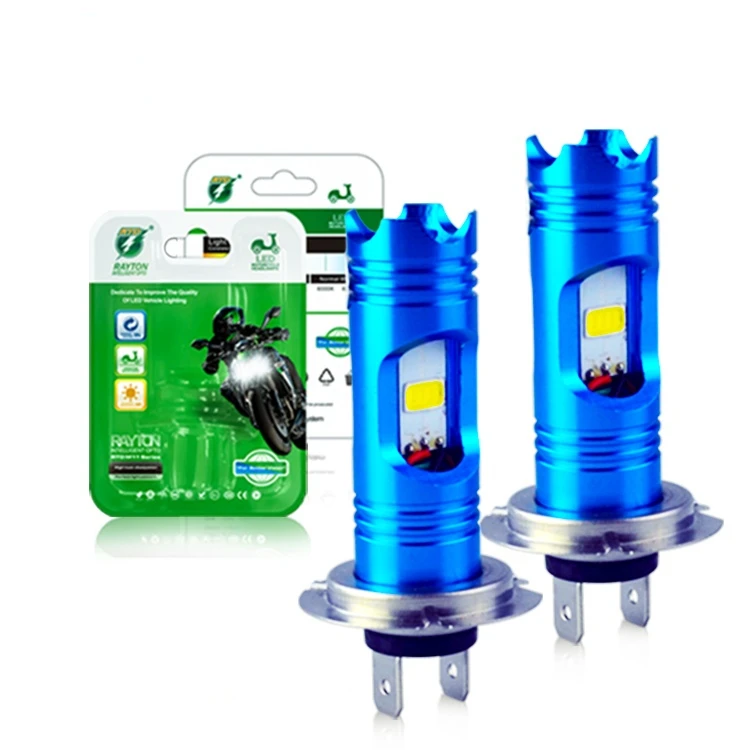 

Plug&play 8W 850lm H7 LED Motorcycle Headlight Scooter Motorbike Headlamp Light Bulb Accessories 6000K White 12v