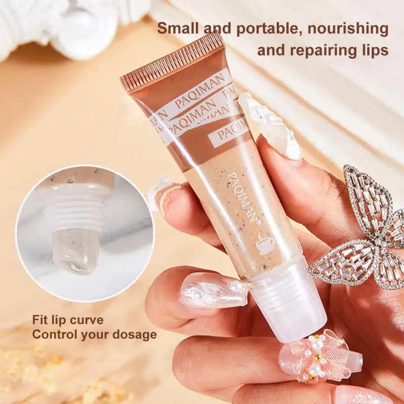 

1/2/5PCS Lip Scrub Coffee Exfoliating Dead Skin Fade Lip Line Moisturizing Hydrating Lip Balm Lip Care TSLM1