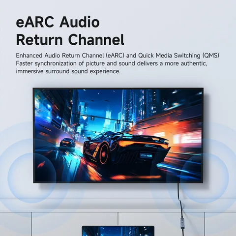 Hagibis HDMI удлинительный кабель-адаптер 8K