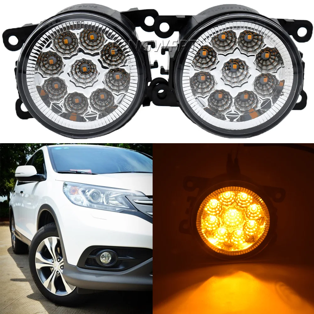 

Высококачественные светодиодные противотуманные фары для Honda Accord Civic Fit CRZ CR-V CRV Crosstour Pilot City Jazz Spirior, светодиодные противотуманные фары