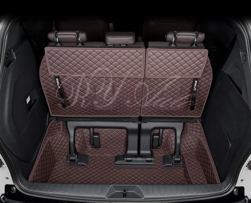 

Автомобильный коврик в багажник для Toyota Sienna Granvia XL40 2021 2022 2023 2024 2025 2026 7-местный антигрязный коврик для багажника, автомобильные аксессуары