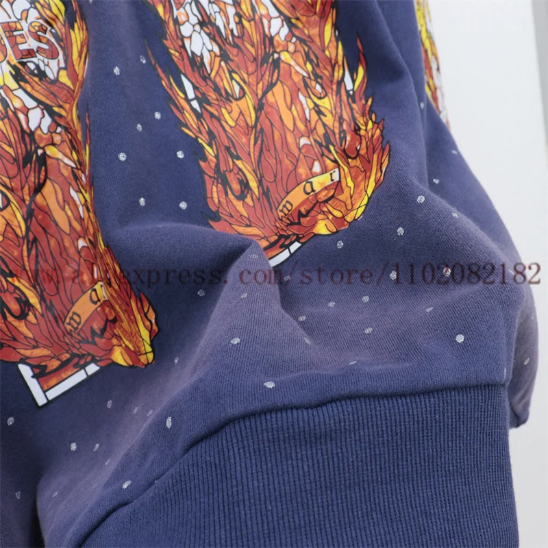 2024fw который решает войну тканевый комплект с капюшоном мужские и женские