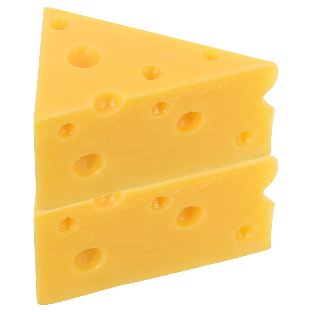 2 шт. имитация модели сыра поддельные еды украшения для торта реквизит овощной