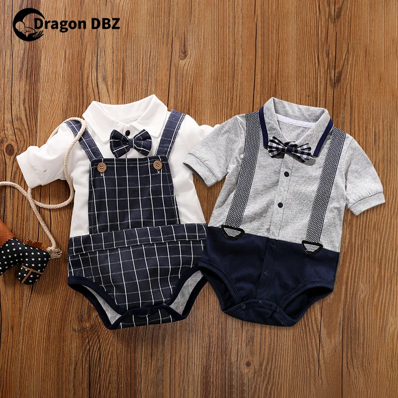 

Summer Short Baby Boy Clothes 0 To 18 Months Bodysuits One-Pieces For Infants Cotton Newborn New Born Things Jumpsuits Body Suit