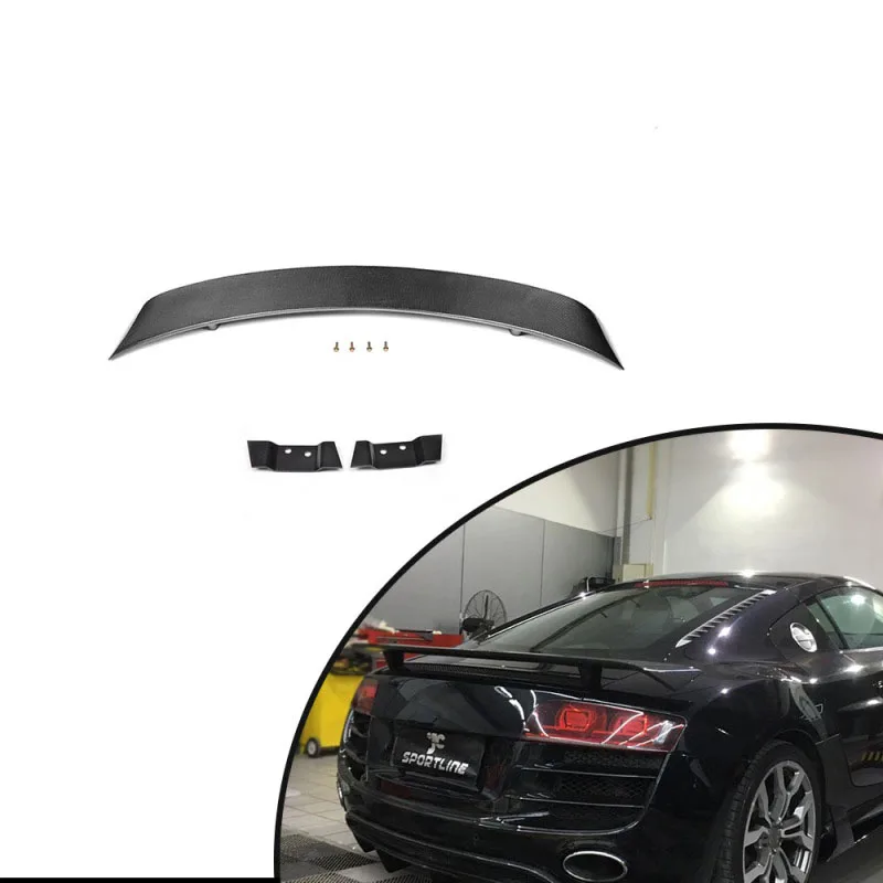 Задний спойлер из углеродного волокна для Audi R8 GT V8 V10 2008-2015