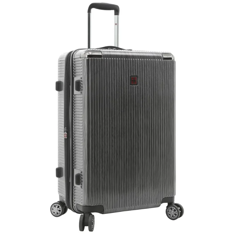 

Флуоресцентный багаж, 25 дюймов, с жесткими боковыми ручками, с древесным углем