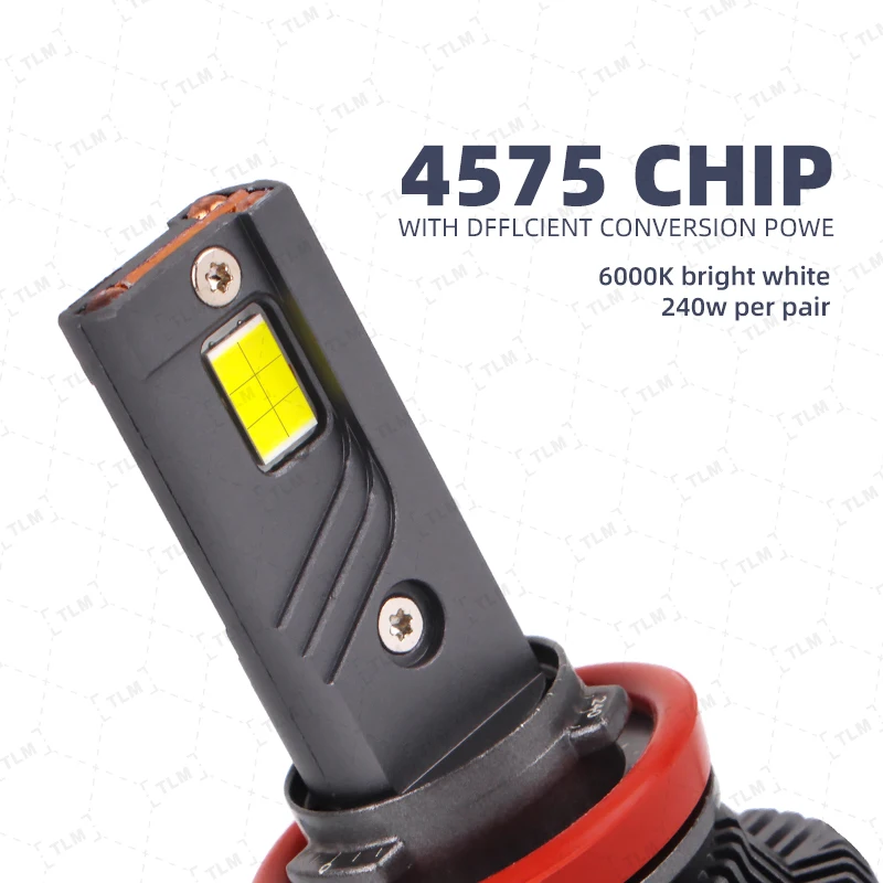 Супер Яркие Светодиодные Автомобильные Фары K13MAX 200 Вт H11 H7 Canbus 9005 9006 HB3