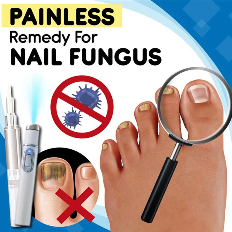 Лазерная указка Onychomycosis ручка для восстановления кутикулы с искусственным