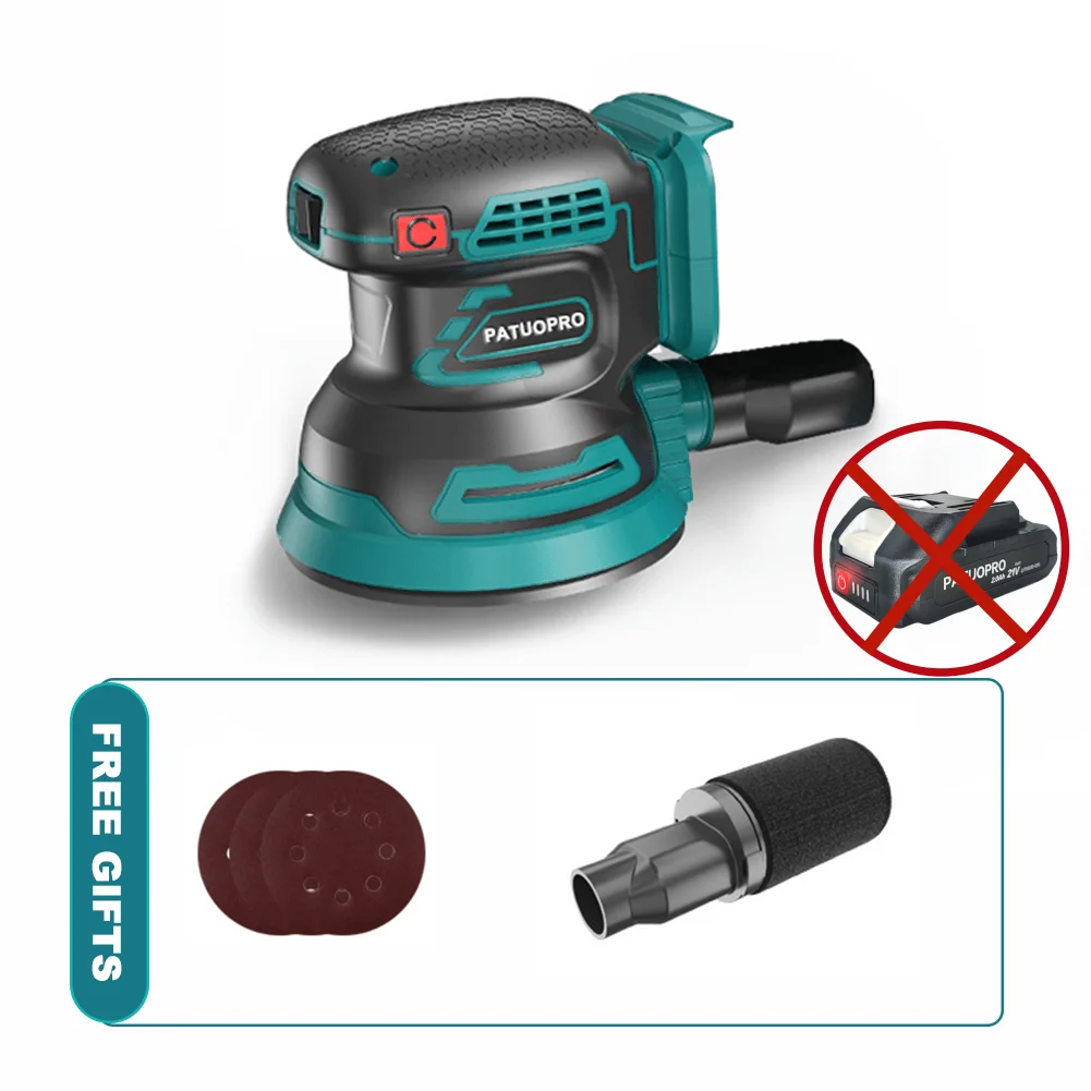 

PATUOPRO 125 мм аккумуляторная орбитальная шлифмашина для Makita 18 В