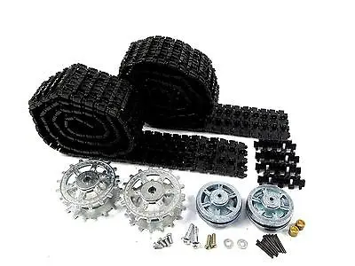 Металлические гусеницы Mato звездочки запасные натяжные колеса для Heng Long 1/16 Jagdpanther